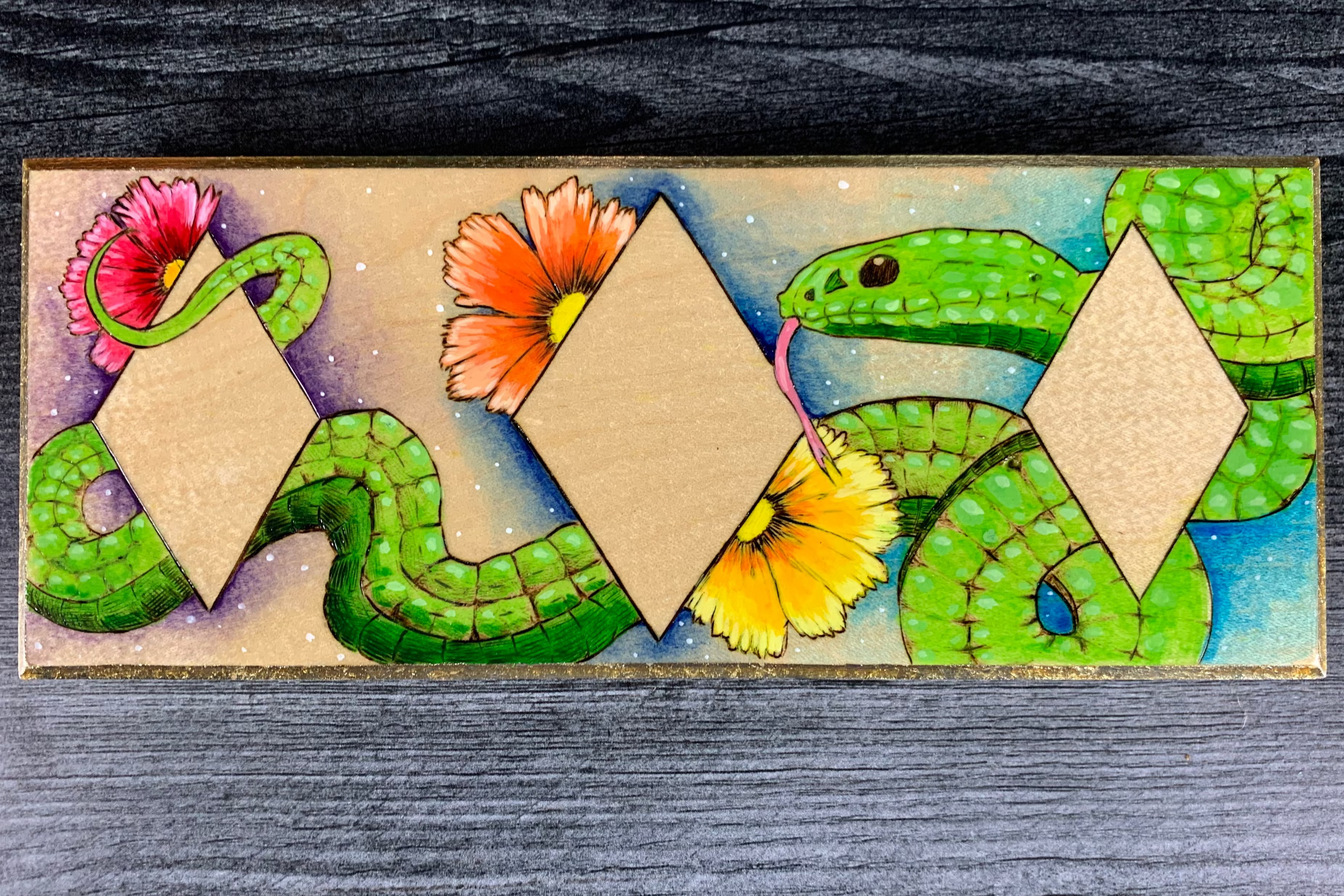 Snake Chakra Plaque